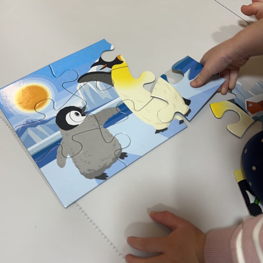 知育　パズル　２歳