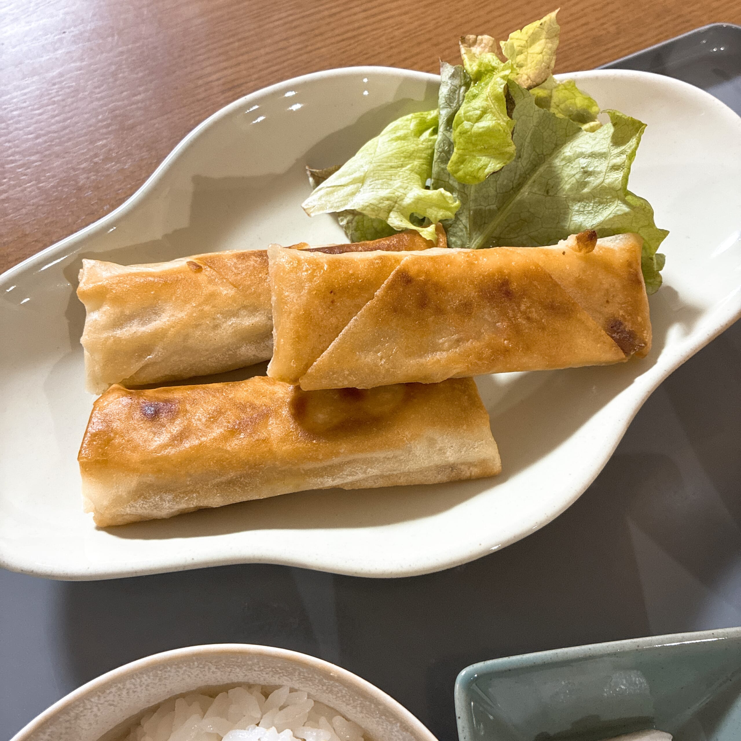 五十嵐可菜　中華可菜飯店　餃子皿　zento アイボリー