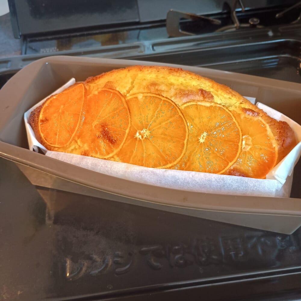 タンカン　ホットケーキミックス　パウンドケーキ