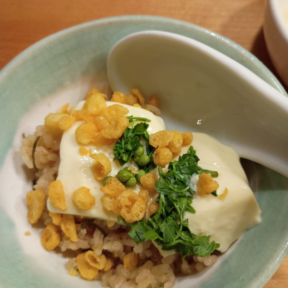 山椒　重曹　湯豆腐