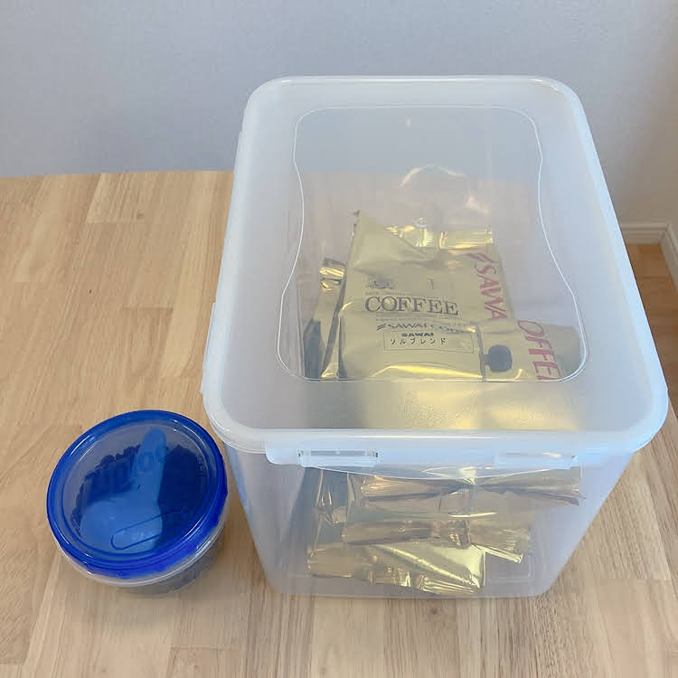 コーヒー豆　保管