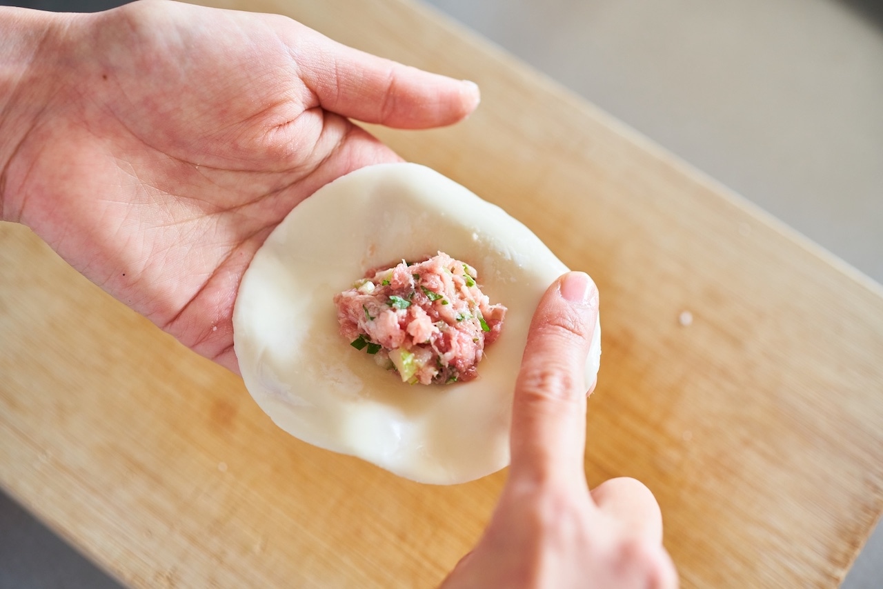 榎本美沙さん セロリのみそ水餃子