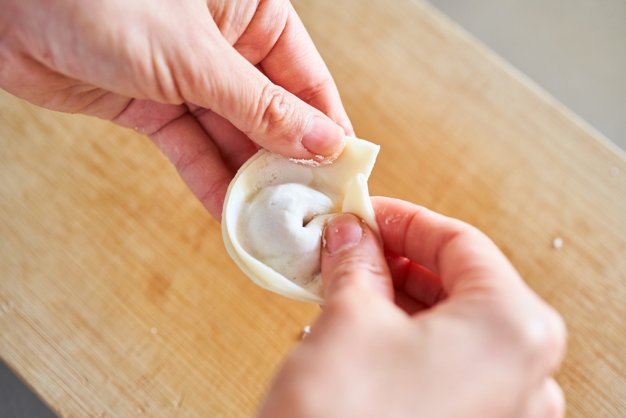 榎本美沙さん セロリのみそ水餃子