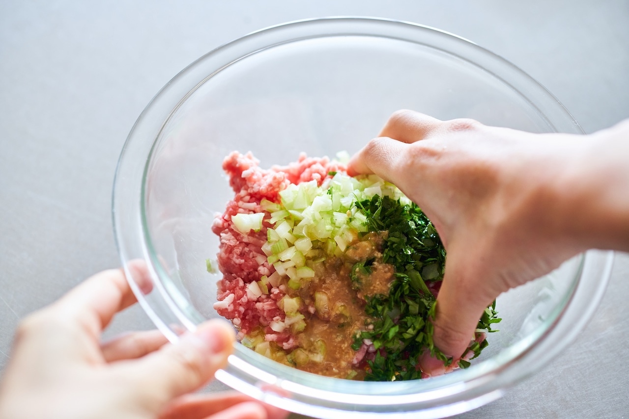 榎本美沙さん セロリのみそ水餃子