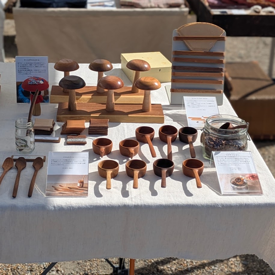 木のお店　東別院朝市　LEE100人隊コポ