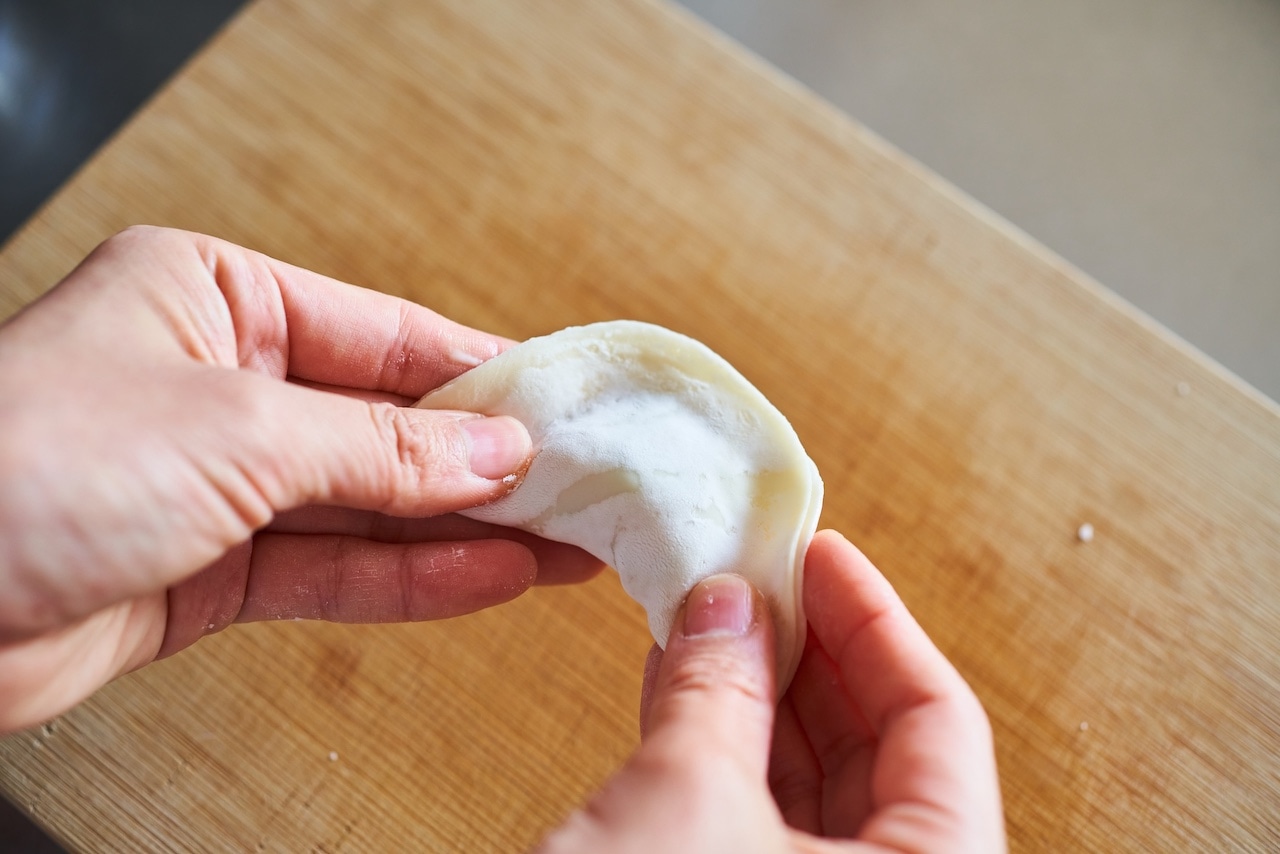 榎本美沙さん セロリのみそ水餃子