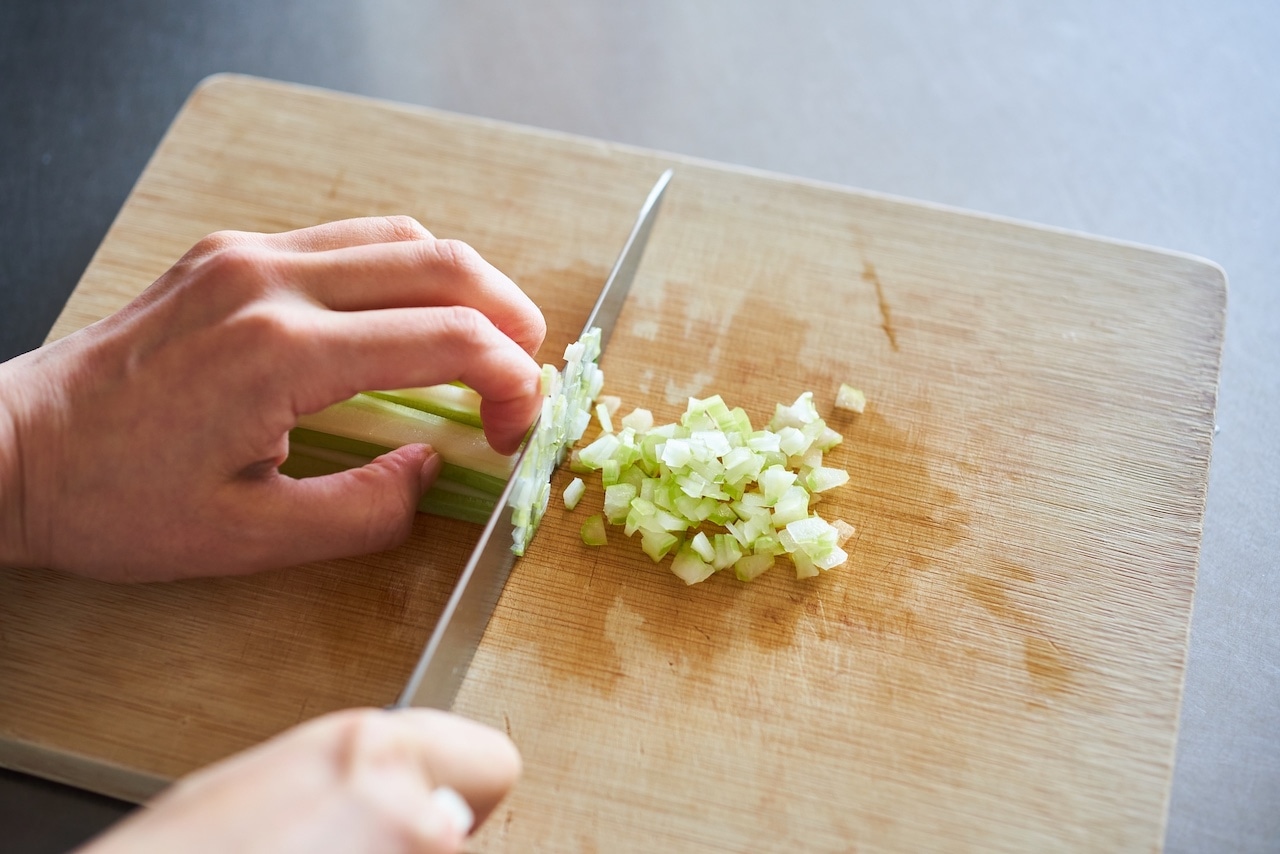 榎本美沙さん セロリのみそ水餃子