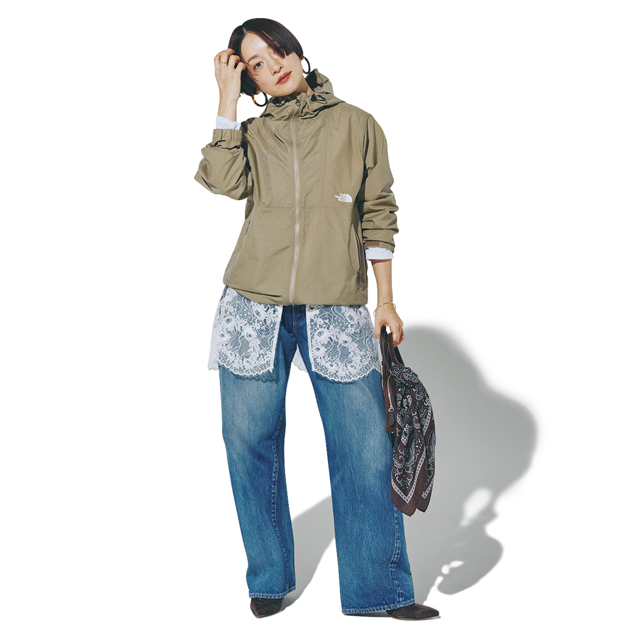 明日なに着る03042026のコーデ モデル/高山都