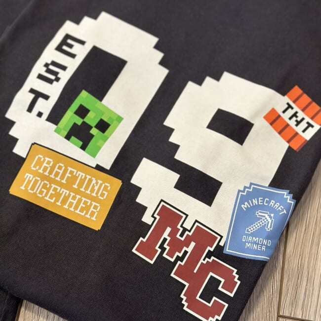 【UNIQLO・ユニクロ】マインクラフトのキッズ服