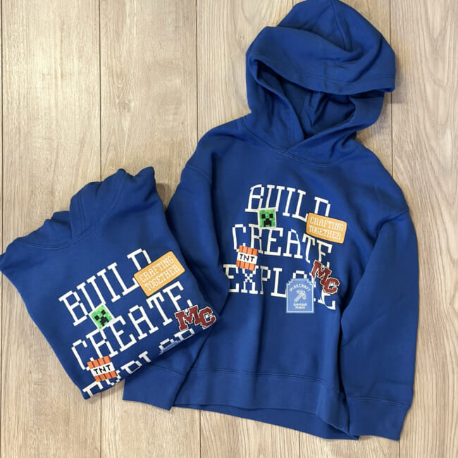 【UNIQLO・ユニクロ】マインクラフトのキッズ服