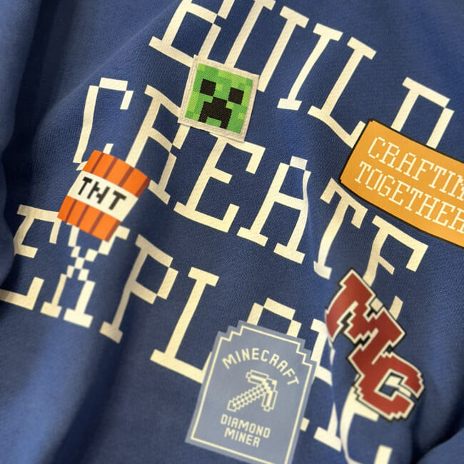 【UNIQLO・ユニクロ】マインクラフトのキッズ服