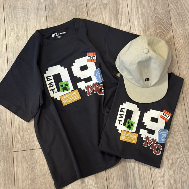 【UNIQLO・ユニクロ】マインクラフトのキッズ服
