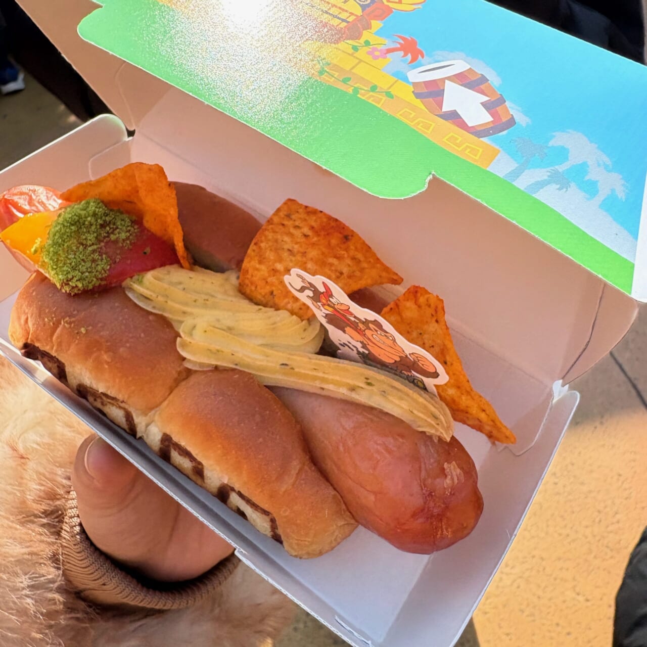 USJ　ドンキーコング　ホットドッグ