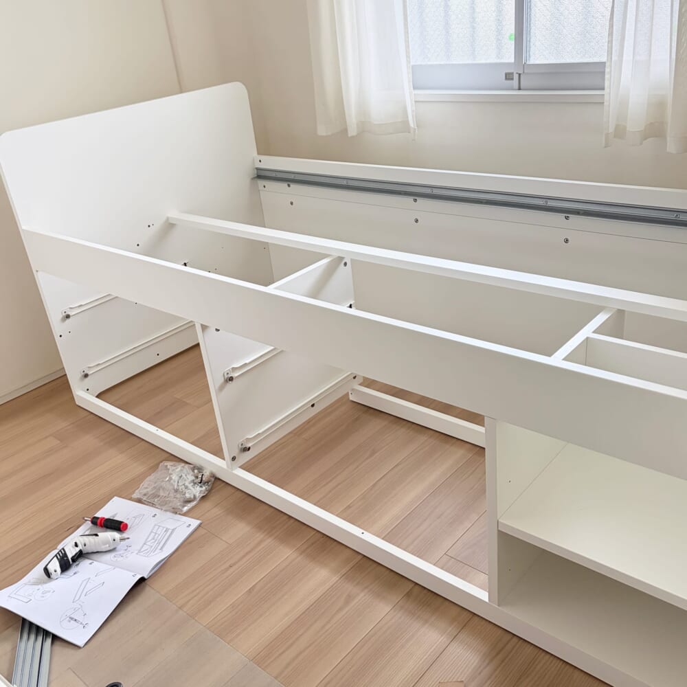 イケア　収納ベッド　スレクト