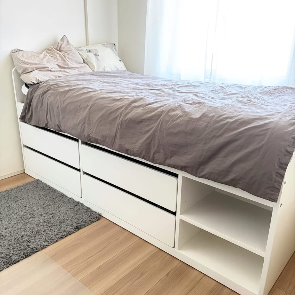 イケア　収納ベッド　スレクト