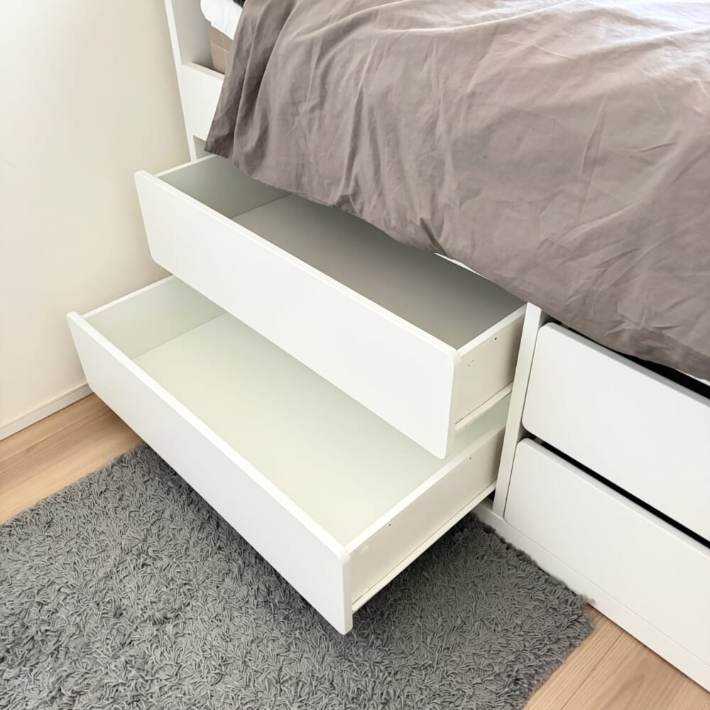 イケア　収納ベッド　スレクト