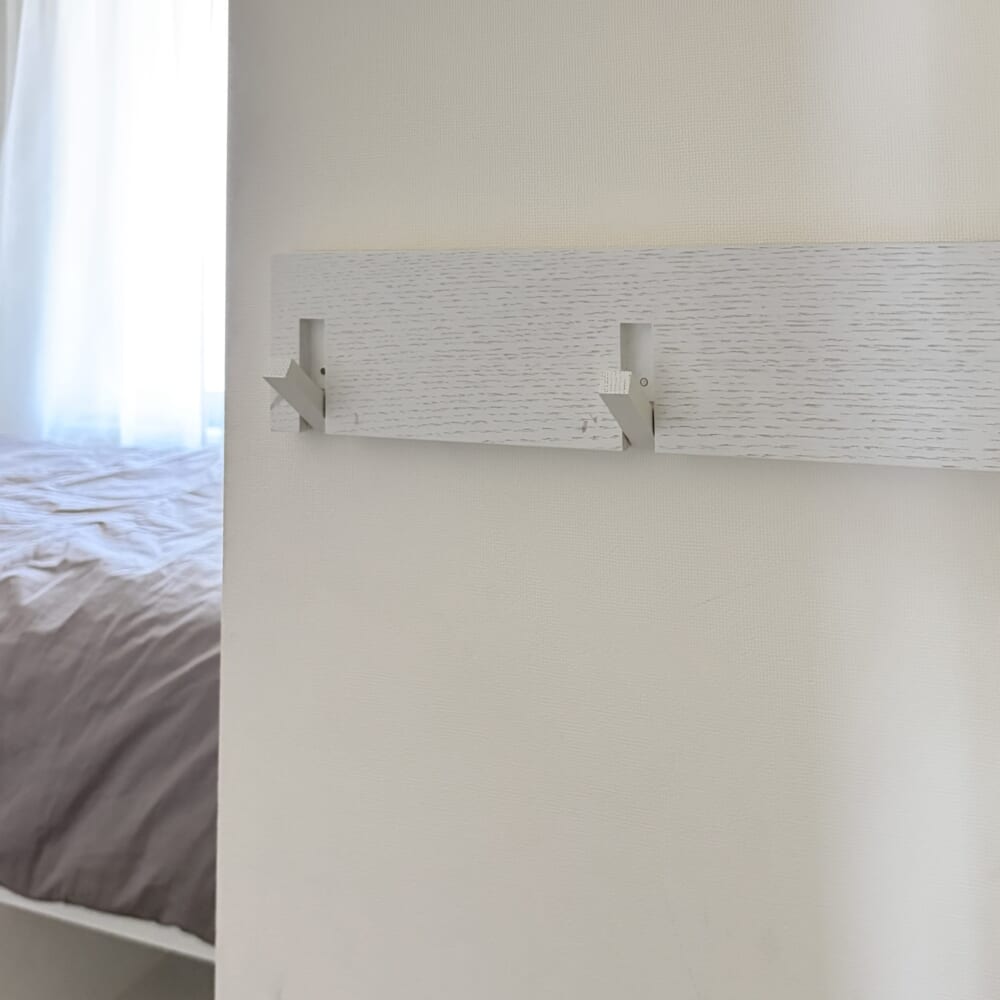 無印良品　壁に付けられる家具　フック