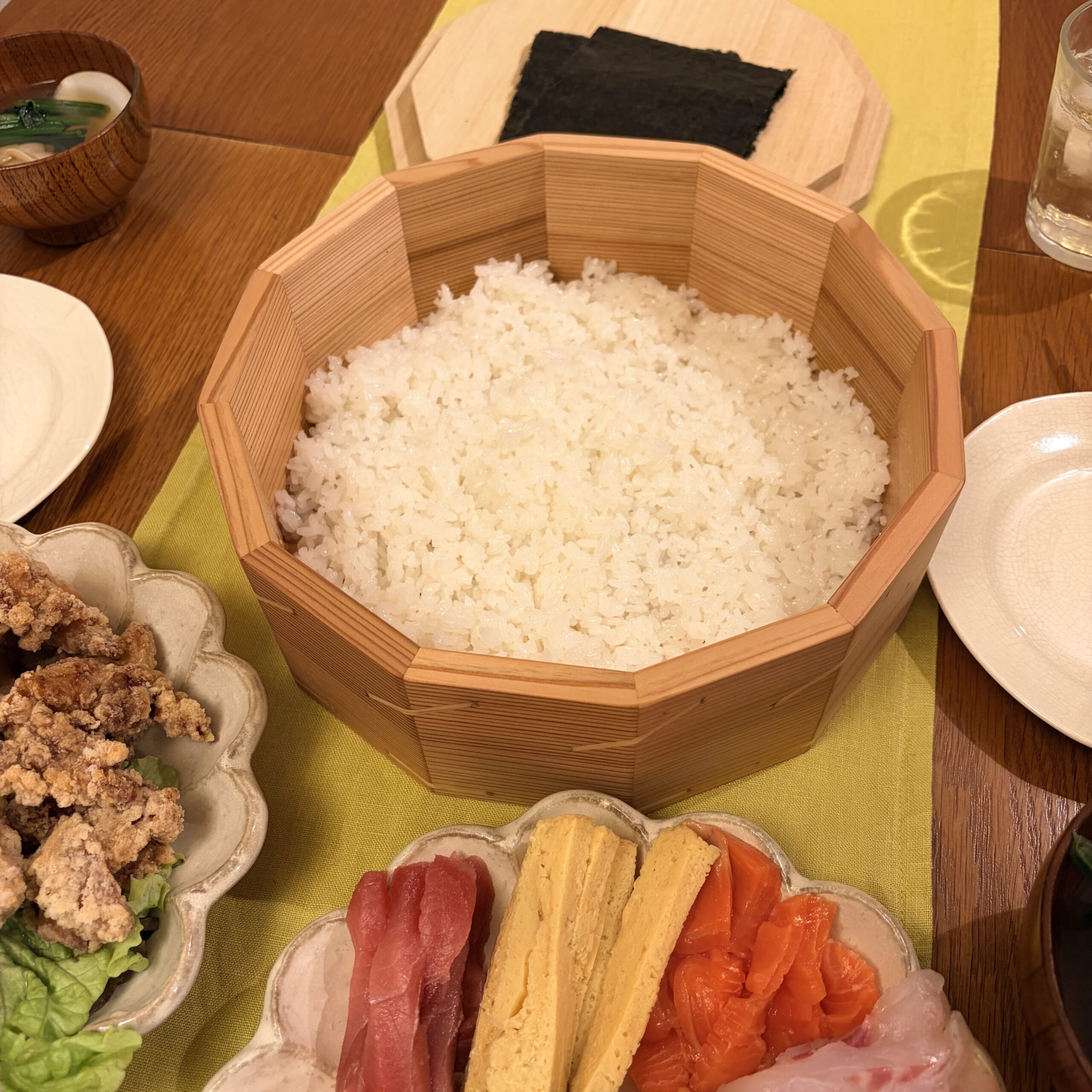 おひつ　朝倉家具　手巻き寿司