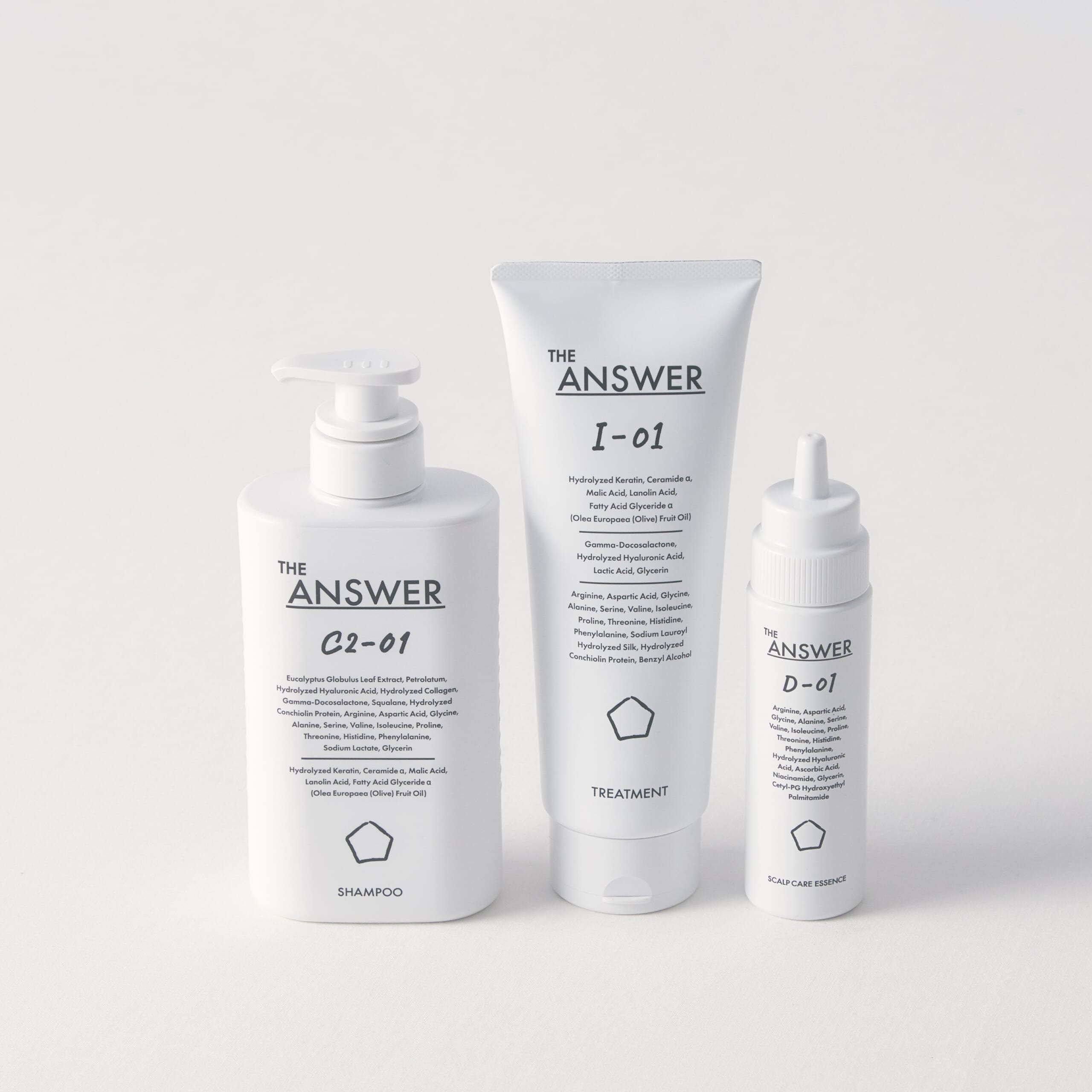 THE ANSWER PROGRAM／ジアンサー シャンプー C2-01 ほか