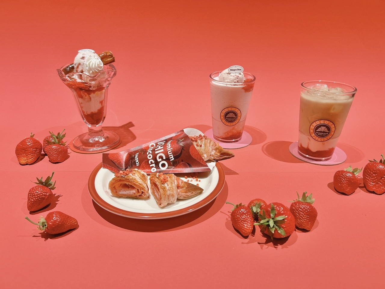 サンマルクカフェ「ICHIGO FES」メニュー集合