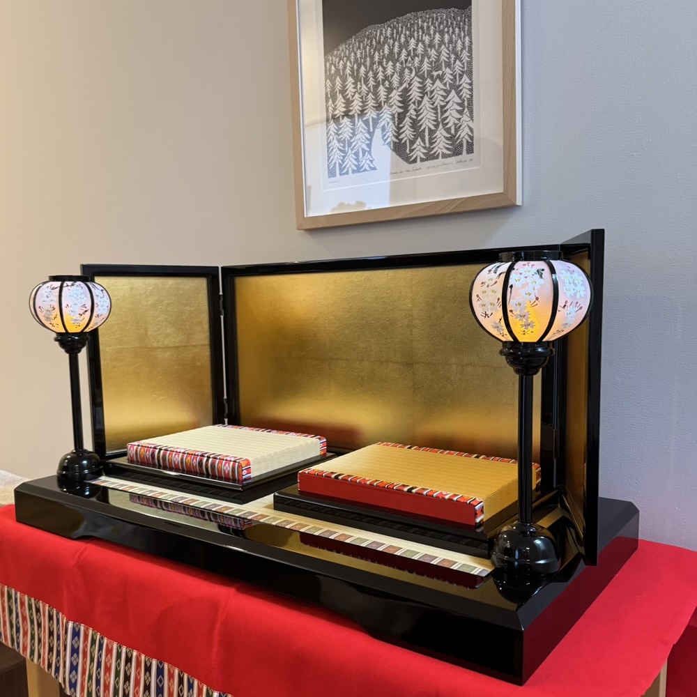 ひな祭り　雛人形　大橋弌峰