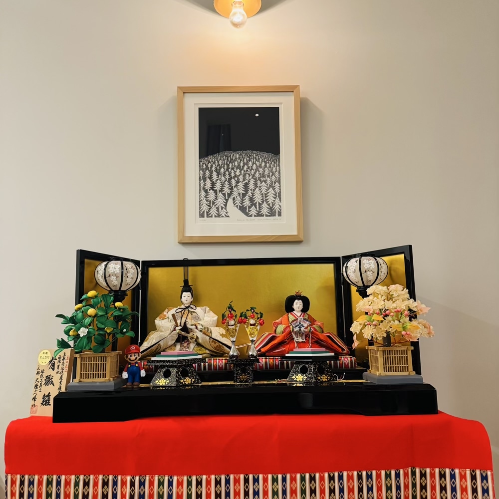 ひな祭り　雛人形　大橋弌峰