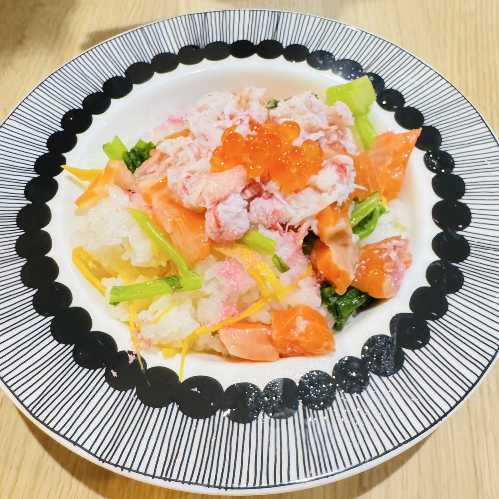 ひな祭り　ちらし寿司　