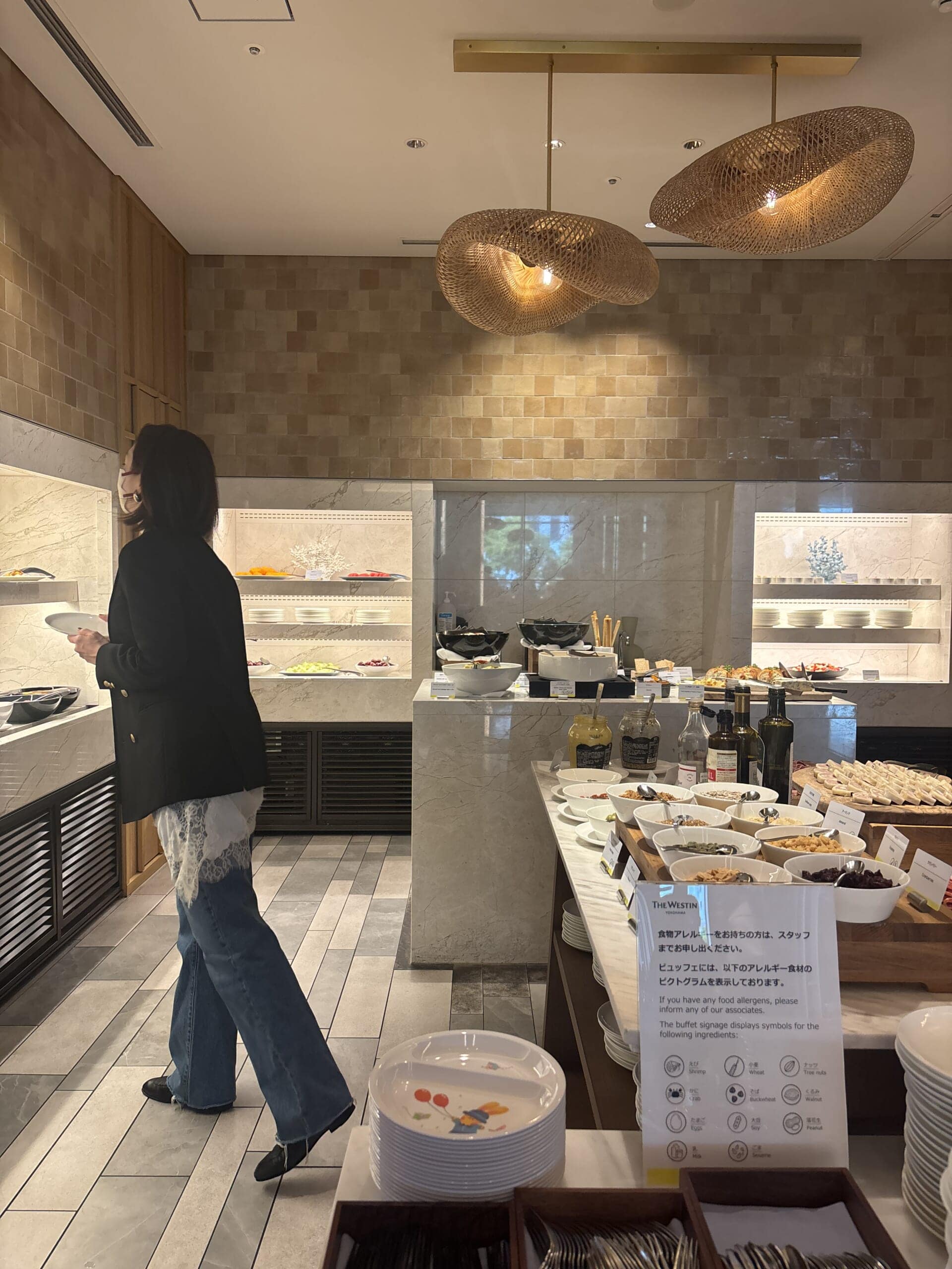 ホテルランチコーデ