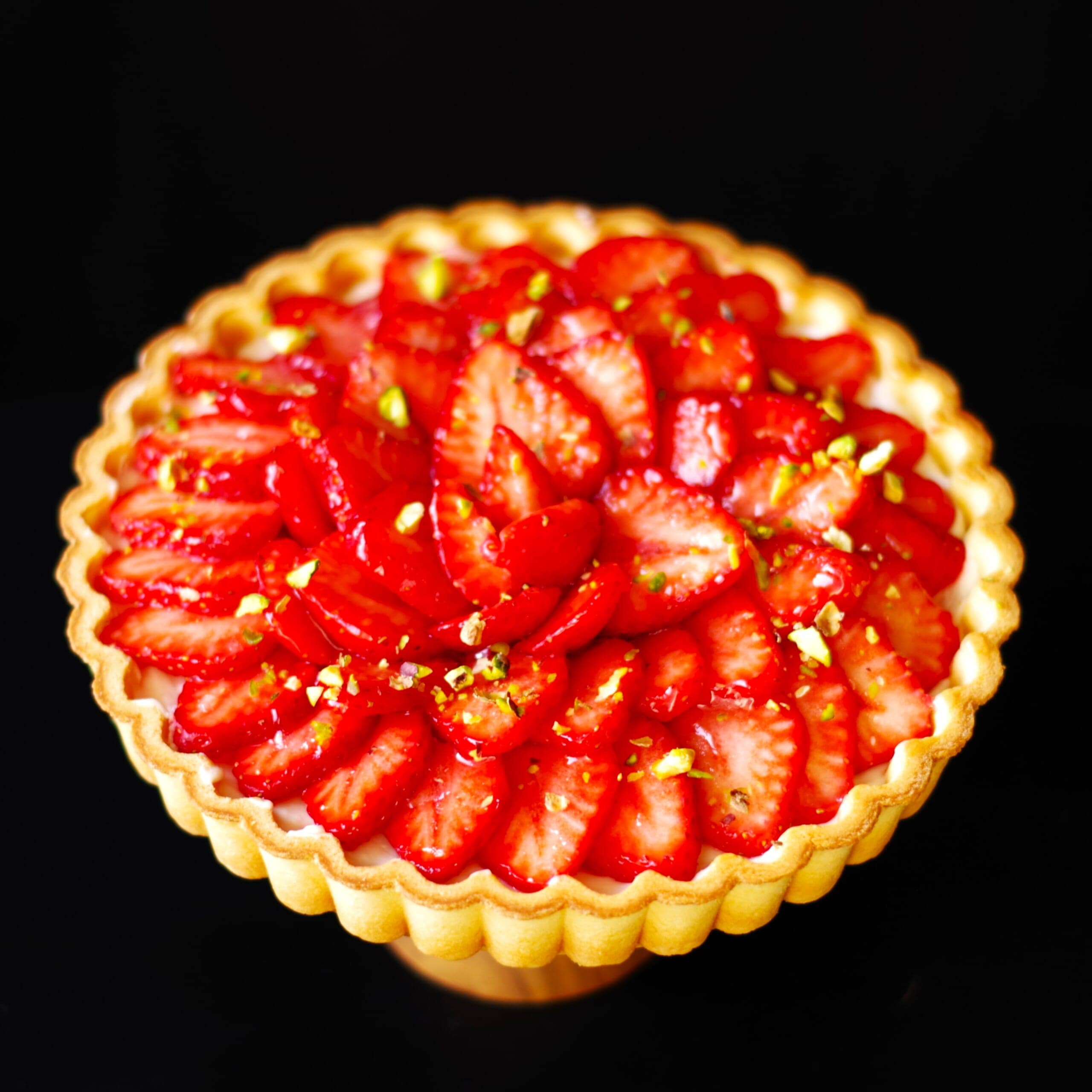 いちごのレアチーズムースタルト　ミニ　（大）
