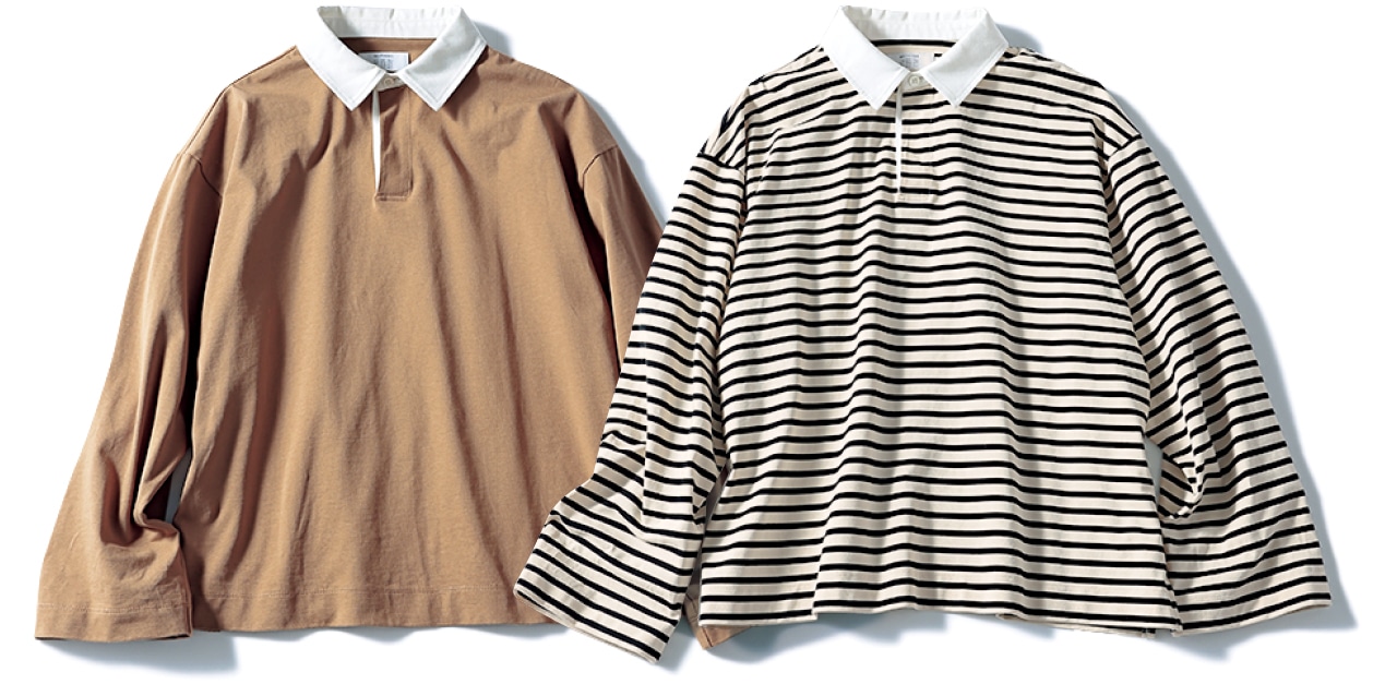 12closet(トゥエルブクローゼット)【洗える】ラガーシャツ風トップス