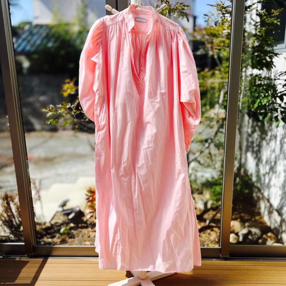 Ron Herman×TEN　Strawberry Dye Kaftan Dress
