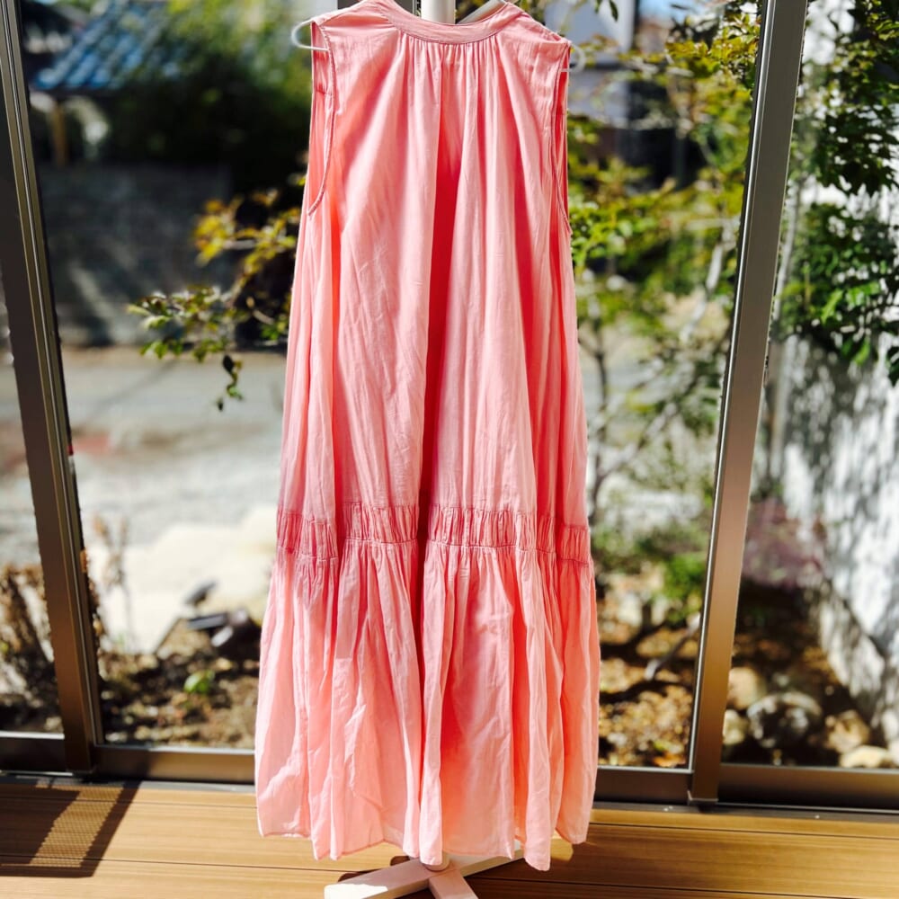 WALANCE×Ron Herman　オーガニックコットンボイルティアードドレス