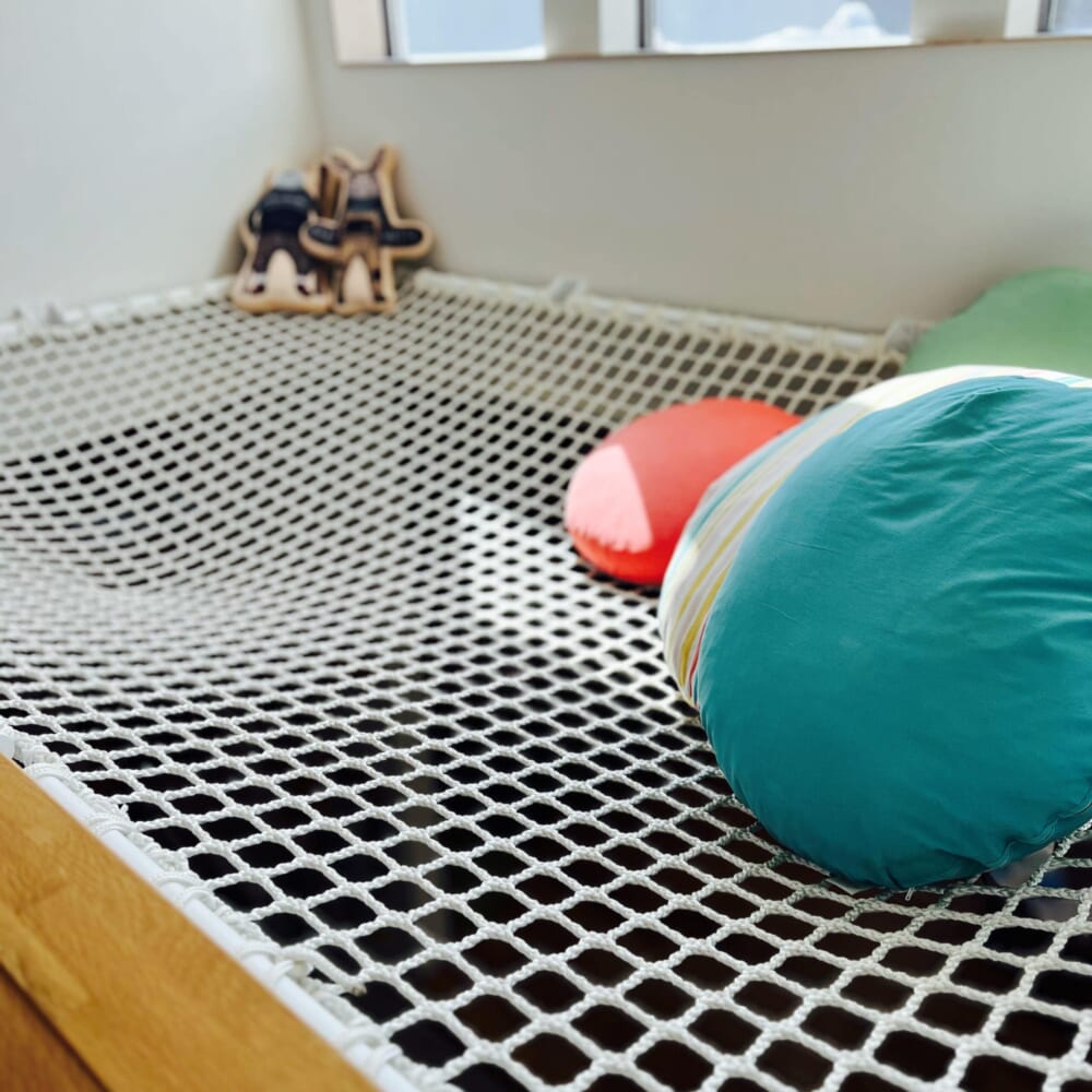 ヌック　おうちハンモック　吹き抜け