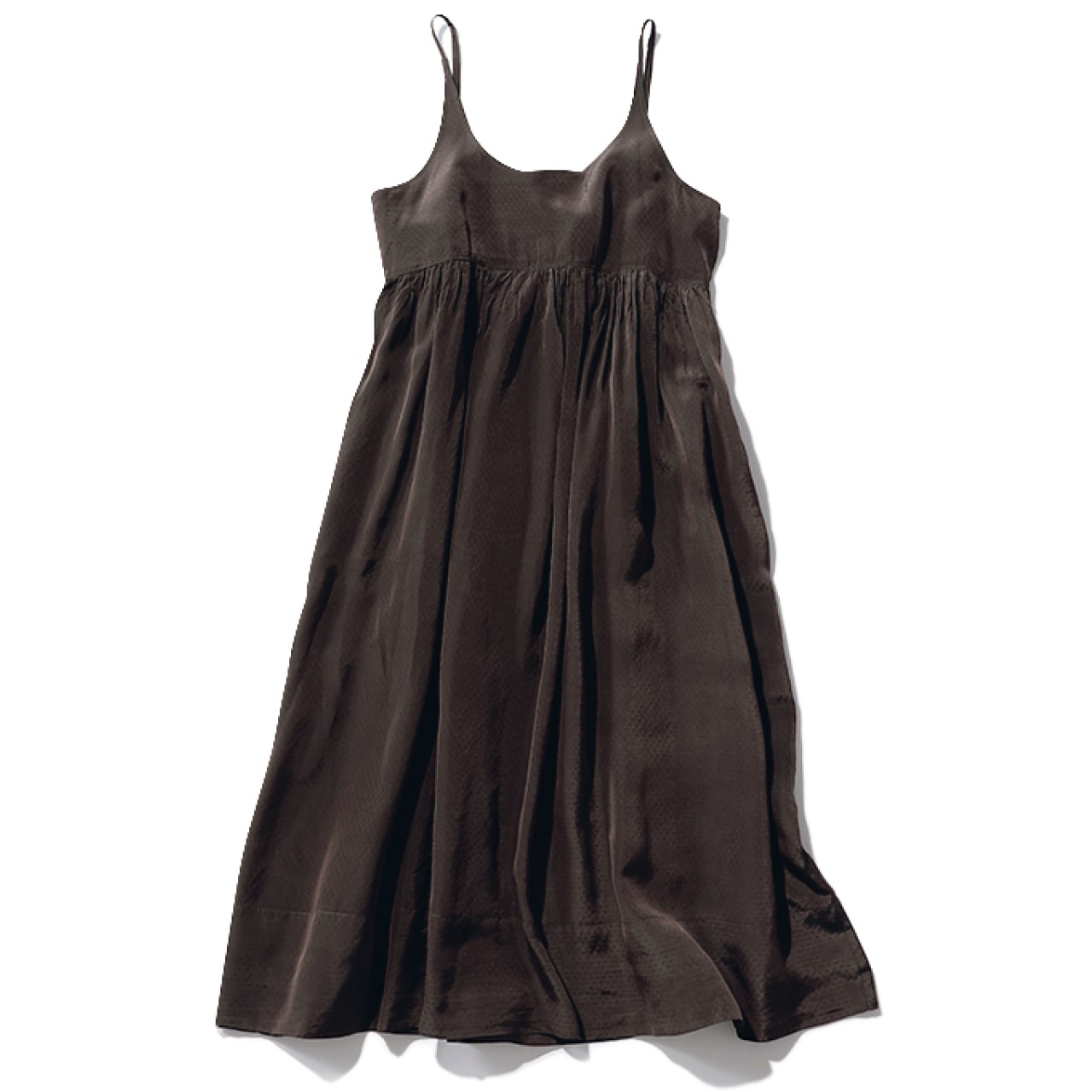 12closet（トゥエルブクローゼット）【洗える】【石上美津江さんコラボ】キュプラジャカードワンピース