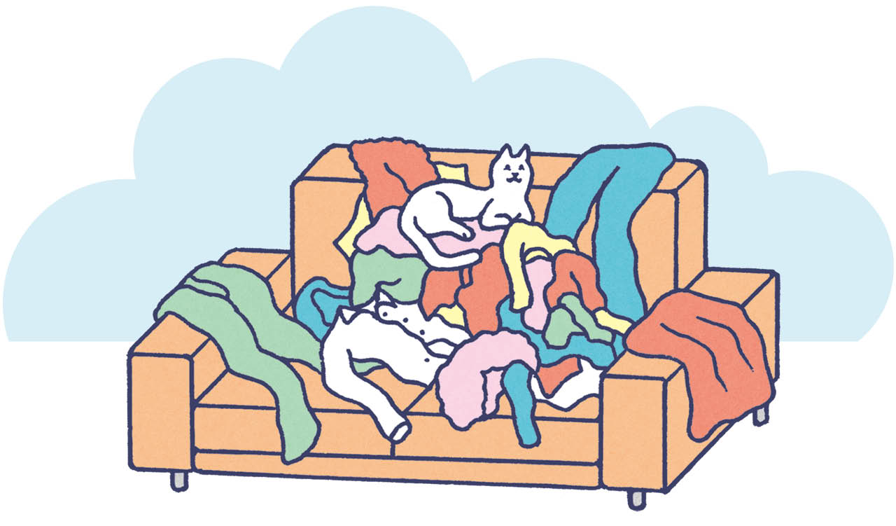 みんなの「洗濯動線ストレス」あるある4選　イラスト2