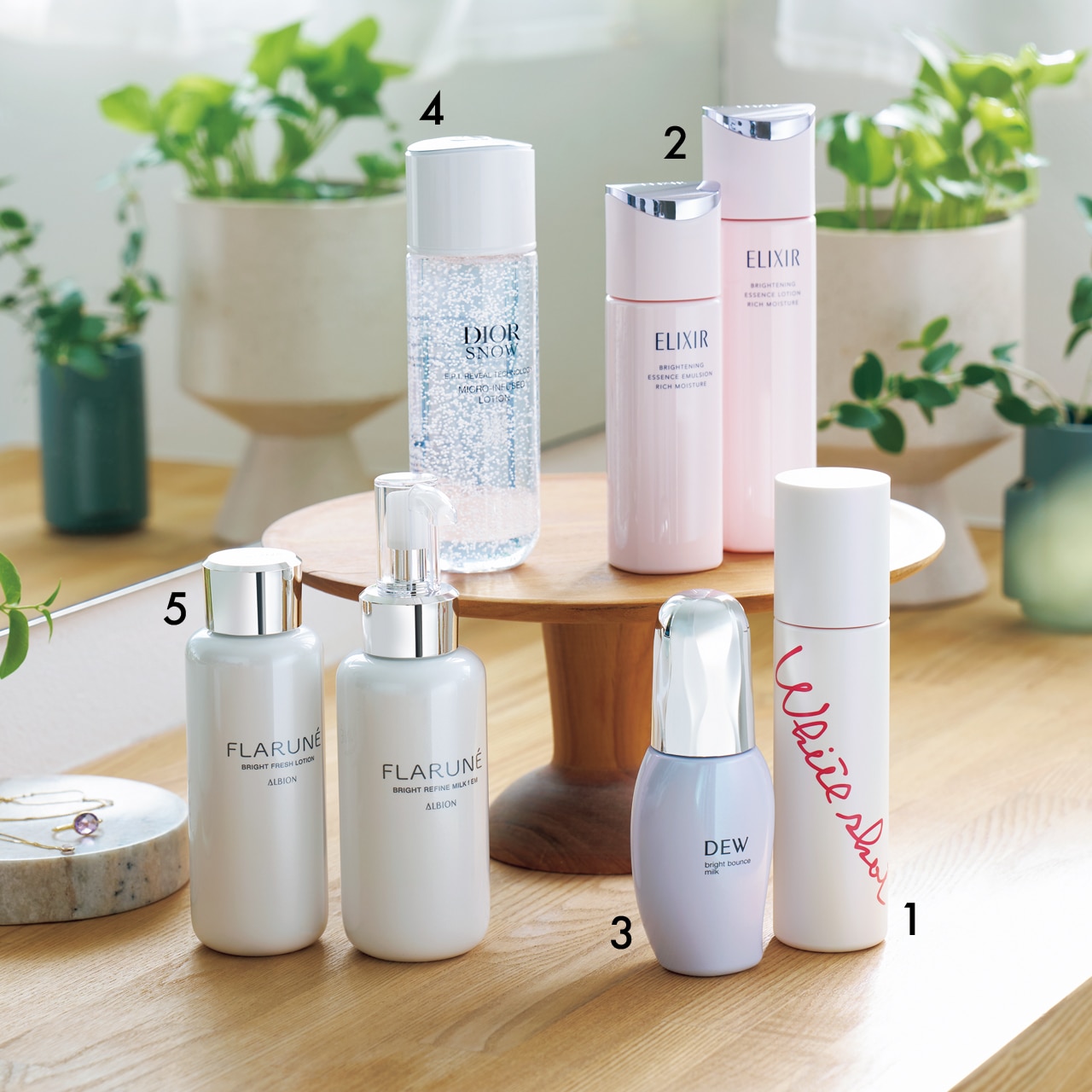 化粧水・乳液4選