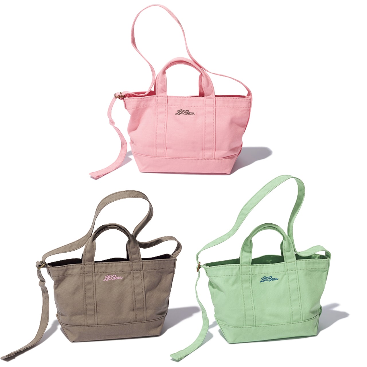 20th Anniv. LEE限定 L.L.Bean（エル・エル・ビーン）【洗える】【LEE別注】LEE100人隊コラボ グローサリー・2WAYスモールトート
