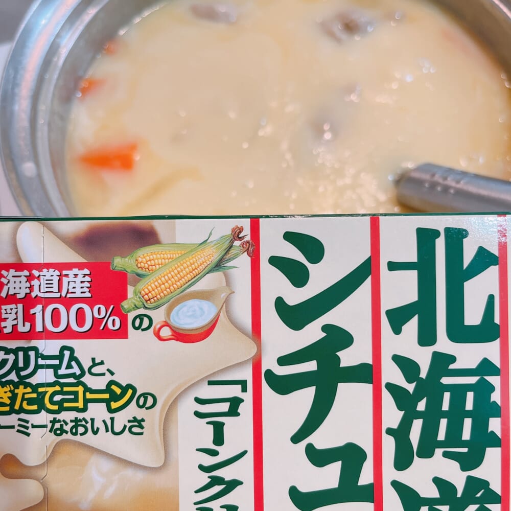 コーンクリームシチュー ルー
