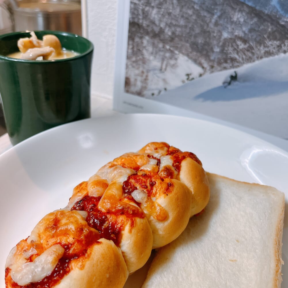 ウインナーパン 食パン シチュー