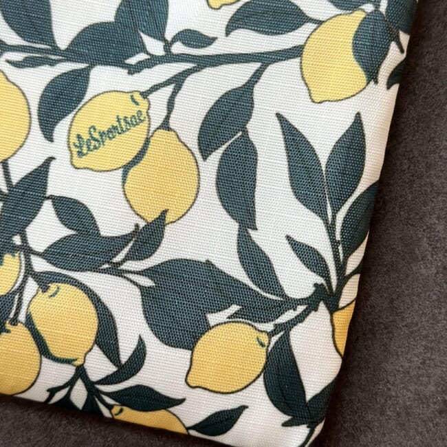 【LEE4月号】特別付録レスポートサックのレモン柄ポーチセット