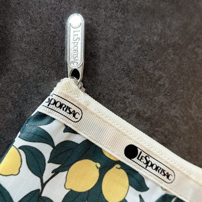 【LEE4月号】特別付録レスポートサックのレモン柄ポーチセット