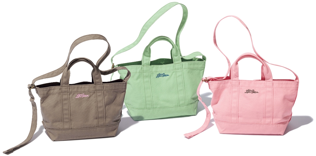 20th Anniv. LEE限定 L.L.Bean（エル・エル・ビーン）【洗える】【LEE別注】LEE100人隊コラボ グローサリー・2WAYスモールトート