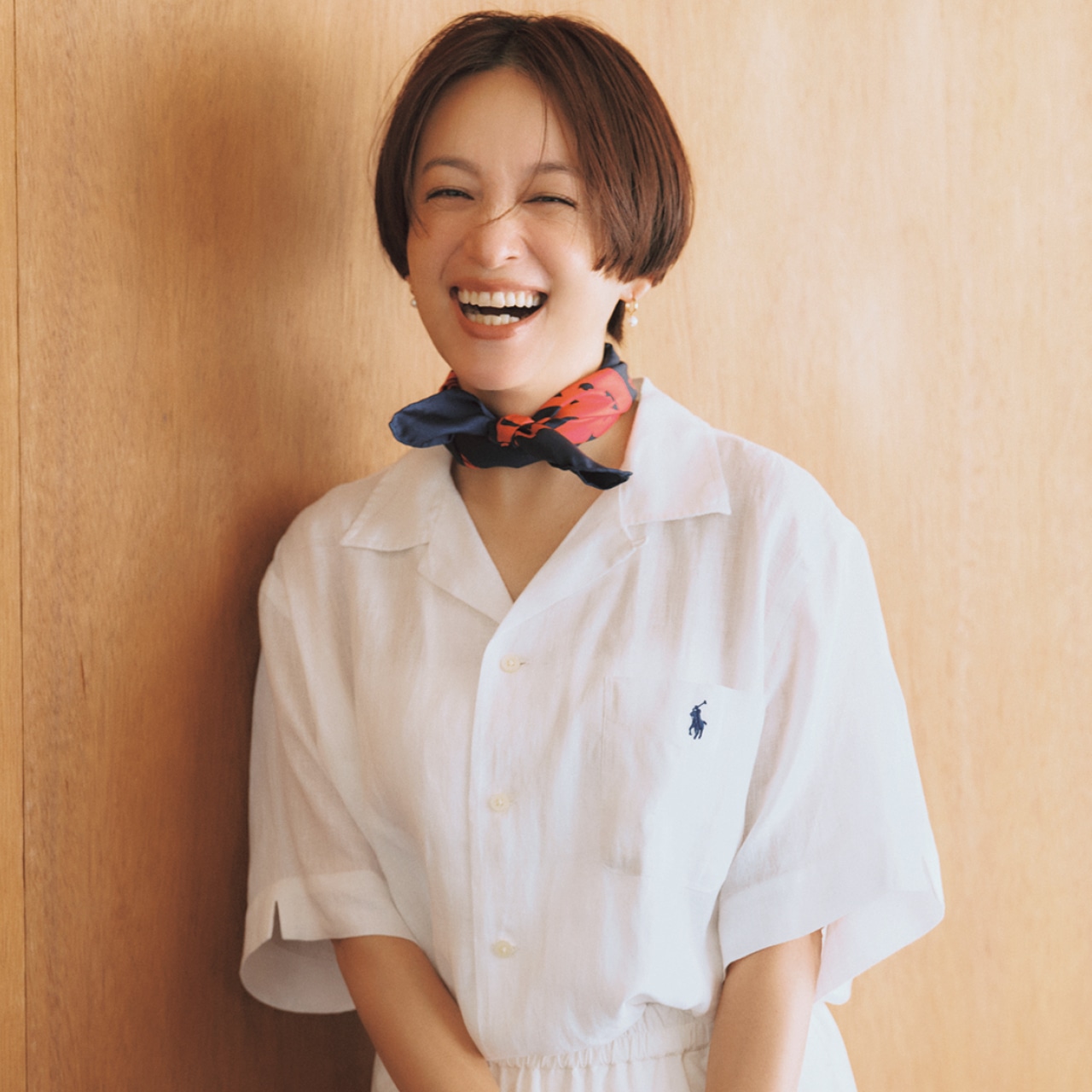 POLO RALPH LAUREN（ポロ ラルフ ローレン） 【洗える】Classic Fit Linen Camp Shirt