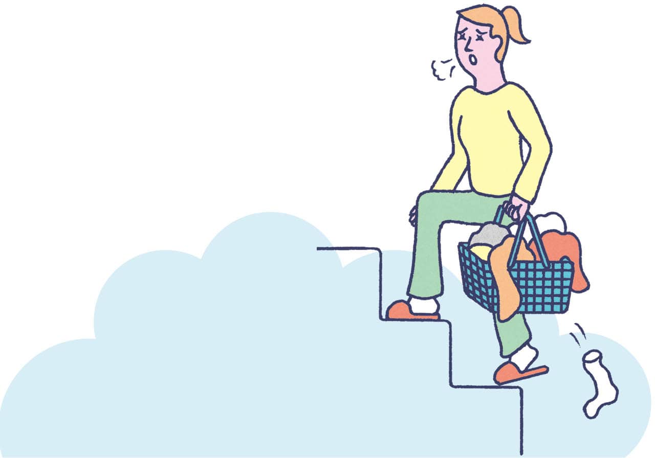 みんなの「洗濯動線ストレス」あるある4選　イラスト1