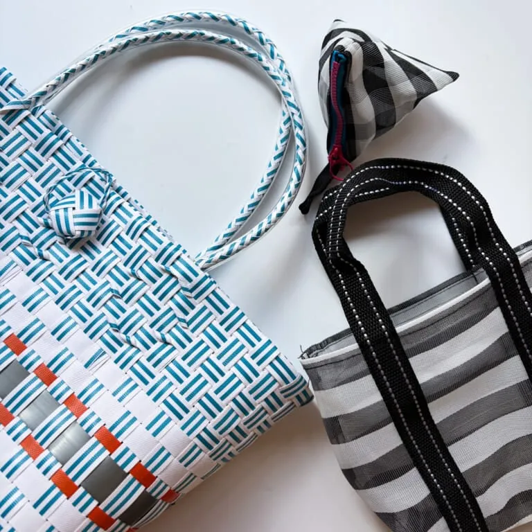 台湾お土産　漁師用バッグ