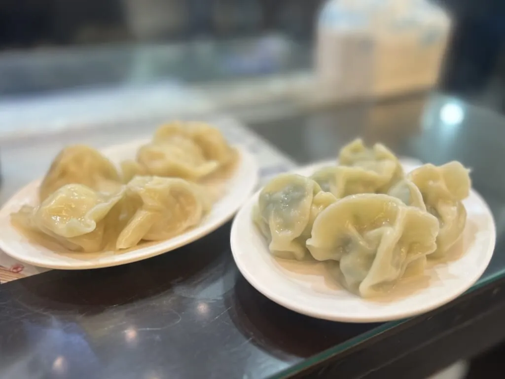 台湾「巧之味手工水餃」　水餃子2品