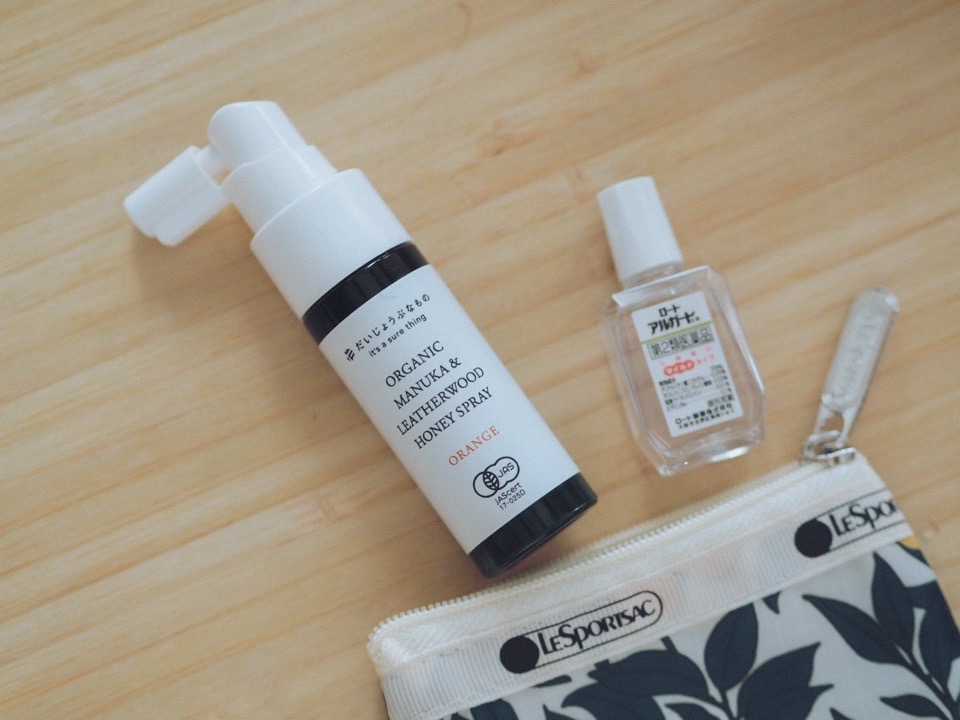 ロート製薬の目薬とのどスプレー