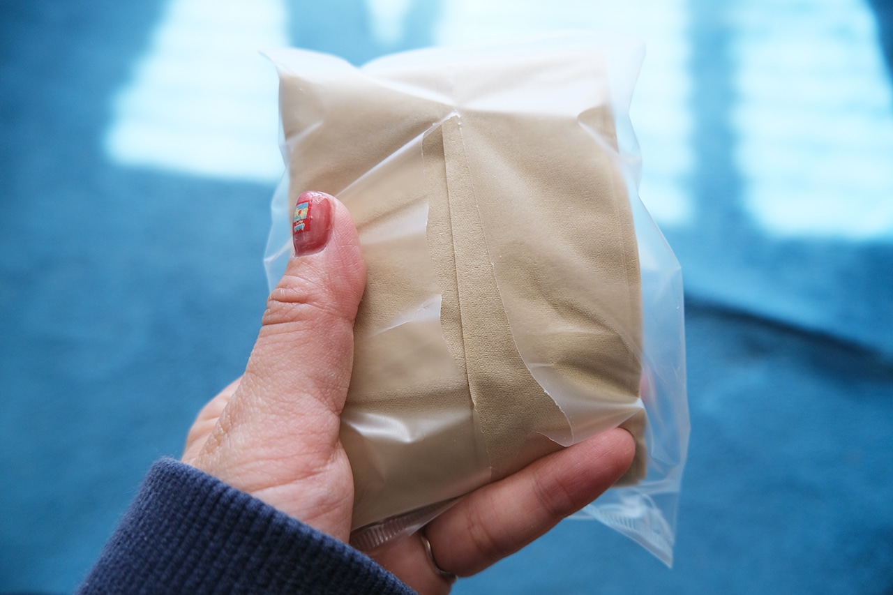 竹１００％ポケットティシュー　使用シーン