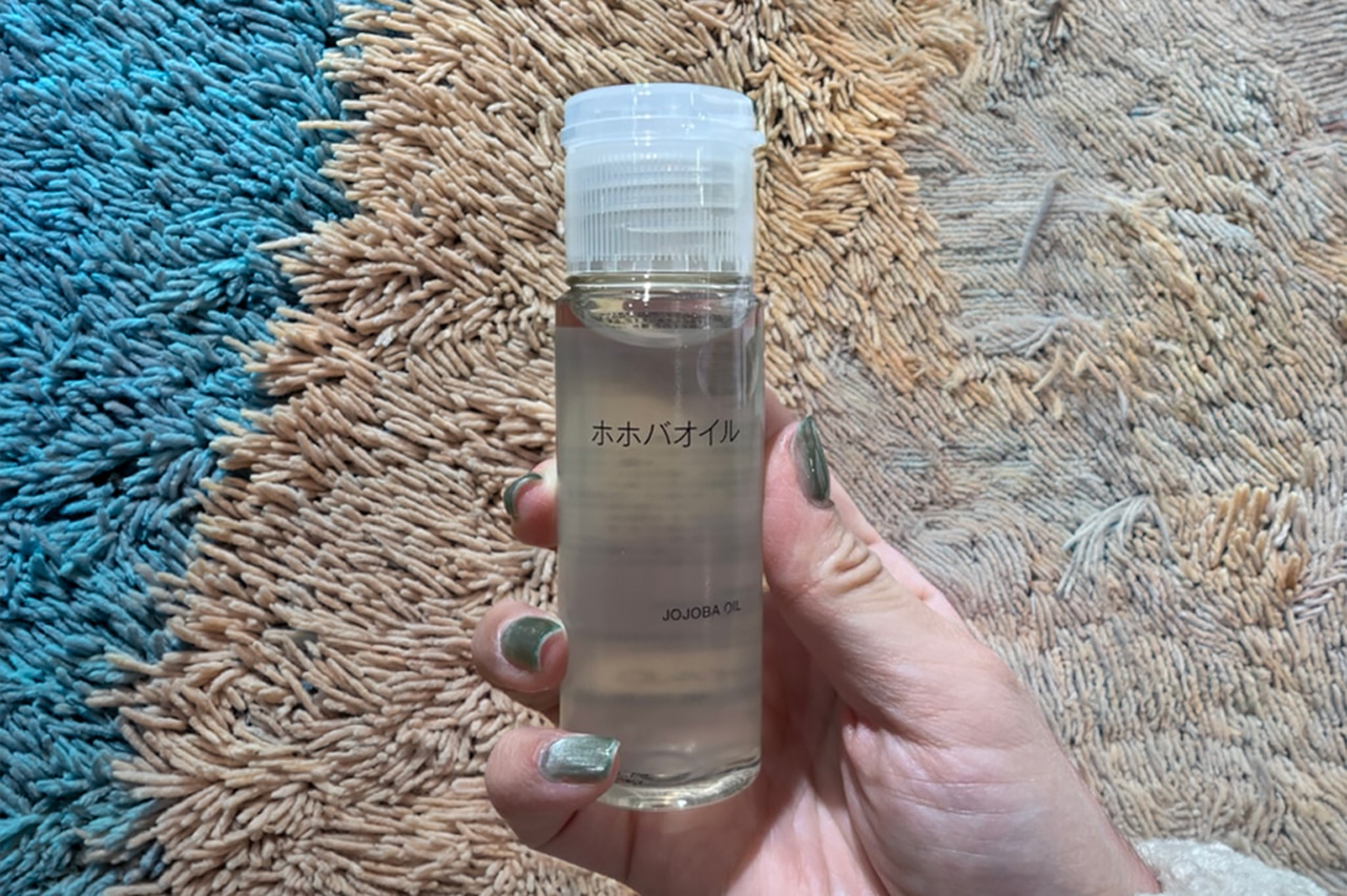 ホホバオイル使用シーン