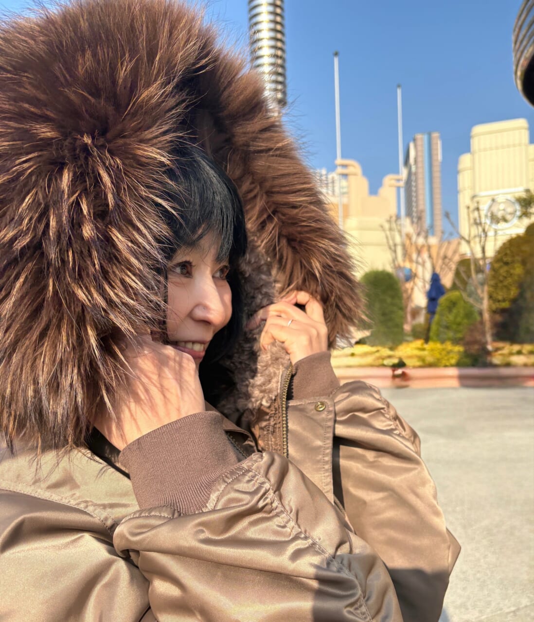 AP STUDIO　ボンバージャケット　大人カジュアル